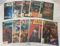 10 pcs. Star Wars Comic Books