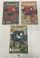 3 pcs. Spider-Man Comic Books