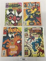 4 pcs. Spider-Man - Venom Comic Books