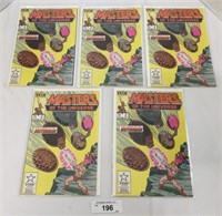 5 pcs. Masters of the Universe #2 Comic Books