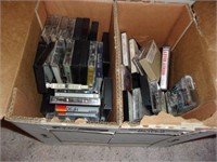 BOX OF CASSETTE TAPES, COUNTRY MUSIC MOSTLY
