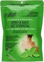 2 Pack of Alibi Spearmint and Menthol Epsom Salt