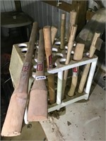 Lot wooden handles