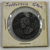 1966 Jefferson Token