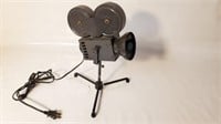 Movie Camera Lamp Metal 13"T