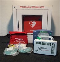 Phillips Heartstart Defibrillator With Case M5066A