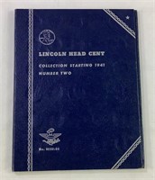 Lincoln Head Cent Book with Cents