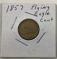 1857 flying eagle Cent