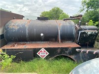 Oil Distributer Truck Bed with Booms