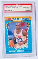 1990 Fleer Michael Jordan All Star Basketball Card