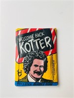 1976 Topps Welcome Back Kotter Unopened Wax Pack