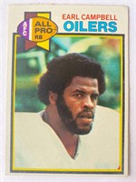 1979 Topps Earl Campbell Rookie Football Card #390