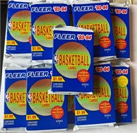 11-1993-94 Fleer Basketball Sealed Jumbo Wax Packs