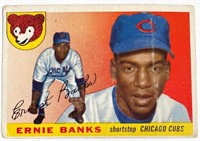 1955 Topps Ernie Banks Baseball Card #28