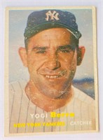 1957 Topps Yogi Berra Baseball Card #2
