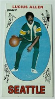 1969-70 Topps Lucius Allen Rookie Basketball Card