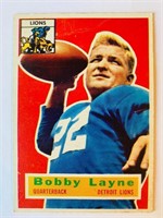 1956 Topps Bobby Layne Football Card #116