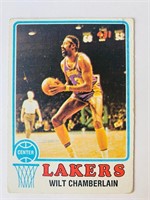 1973-74 Topps Wilt Chamberlain Basketball Card #80
