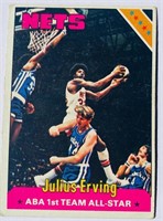 1975-76 Topps Julius Erving Basketball Card #300