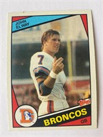 1984 Topps John Elway Rookie Football Card #63