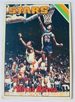 1975-76 Topps Moses Malone Rookie Basketball Card