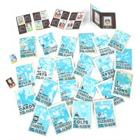 22 - 1968 Topps 4 in 1 Mini Card Albums with Cards