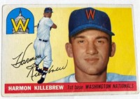 1955 Topps Harmon Killebrew Rookie Baseball Card