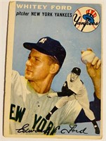 1954 Topps Whitey Ford Baseball Card #37