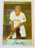 1954 Bowman Willie Mays Baseball Card #89