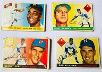 Lot of 20 Low Grade 1955 Topps Baseball Cards