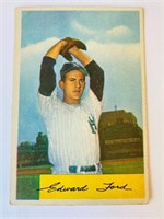 1954 Bowman Whitey Ford Baseball Card #177