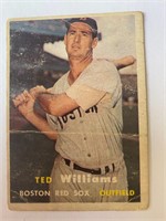 1957 Topps Ted Williams Baseball Card #1