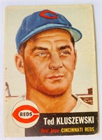 1953 Topps Ted Kluszewski Baseball Card #162