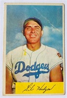 1954 Bowman Gil Hodges Baseball Card #138