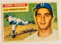 1956 Topps Sandy Koufax Baseball Card #79