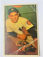 1953 Bowman Color Yogi Berra Baseball Card #121