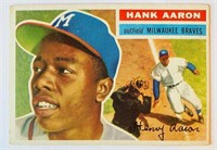 1956 Topps Hank Aaron Baseball Card #31