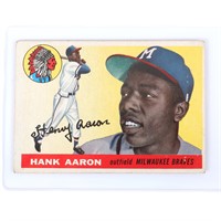 1955 Hank Aaron Topps Baseball Card #47 VG-EX