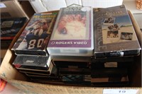 BOX LOT - VHS TAPES