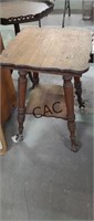 Clawfoot Vintage End Table