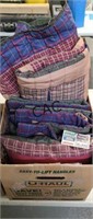 Box Lot of Golf Bedding