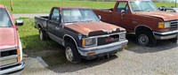 1991 GMC Sanoma 1/2 ton nominal