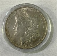 1890 US Morgan Silver Dollar