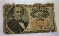 25 Cent Fractional Note