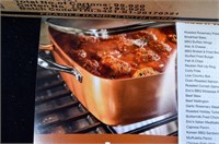 NEW  COPPER CHEF XL OVEN ROASTING PAN