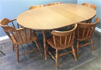 DINING TABLE & 4 CHAIRS