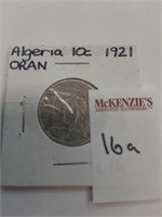 ALGERIA 10 CENTIMES CHAMBRE DE COMMERCE D’ORAN