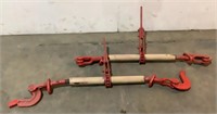 (2) Large Load Hooks