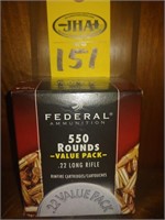 Federal 22LR 550 Rounds Value Pack 36 GR