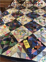 Home Made Quilt Smiley Faces